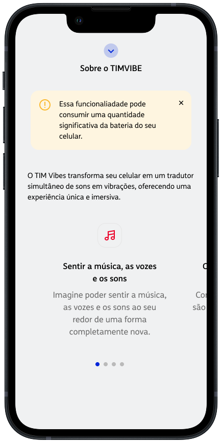 configurações do tim vibe