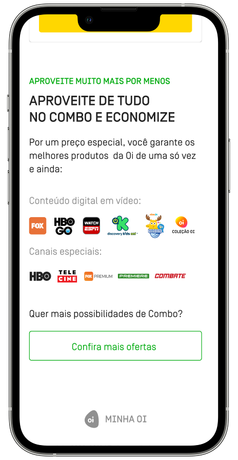 outras ofertas com canais