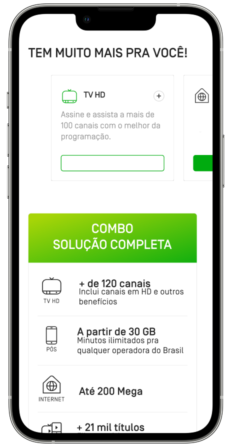 oferta de acordo seu plano